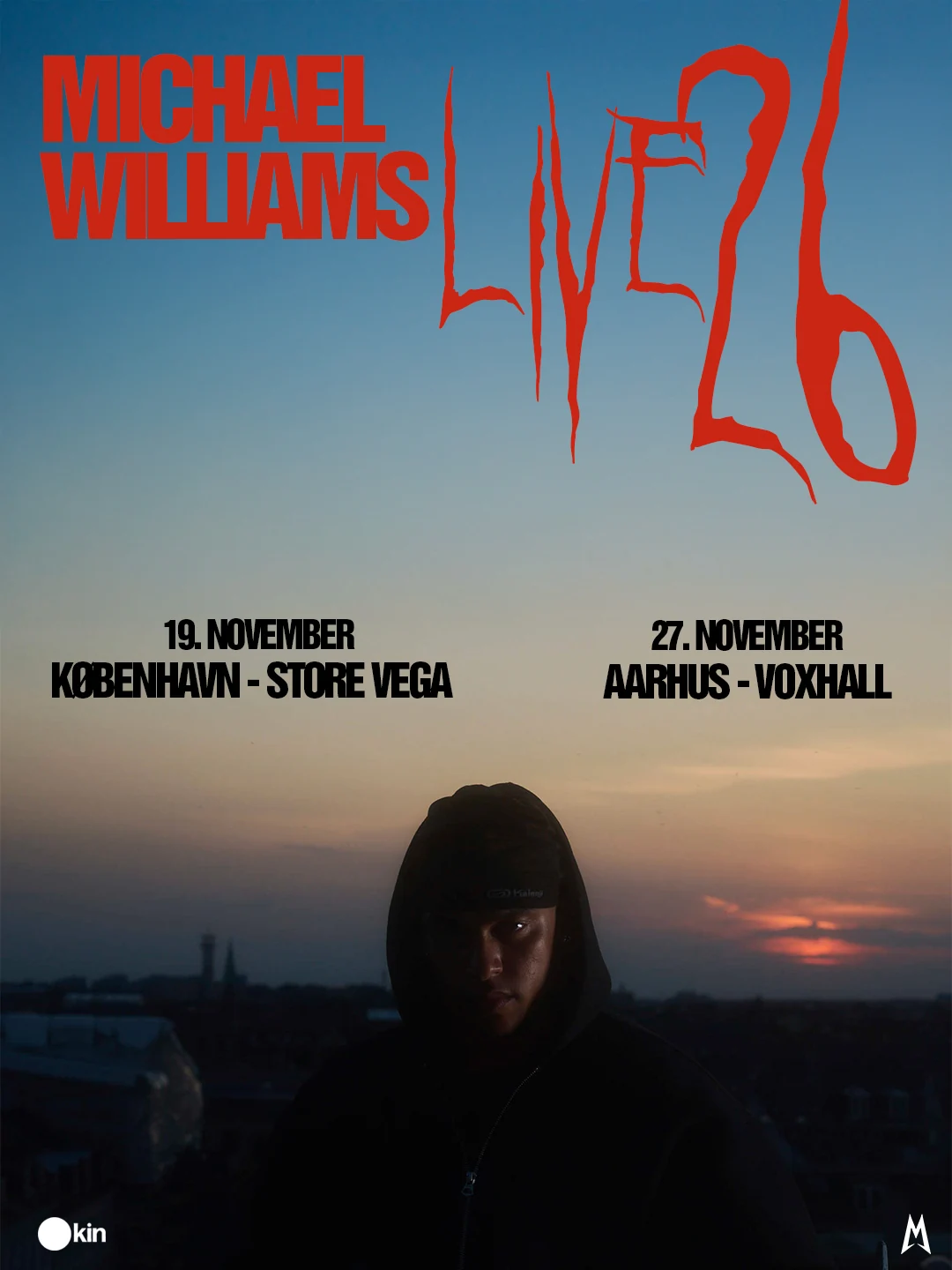 Michael Williams | turnéplakat