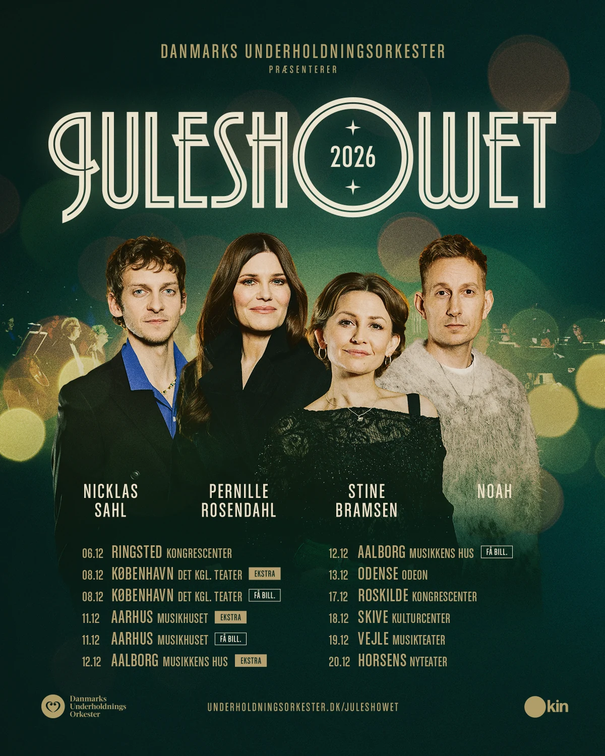 Juleshowet | tour artwork