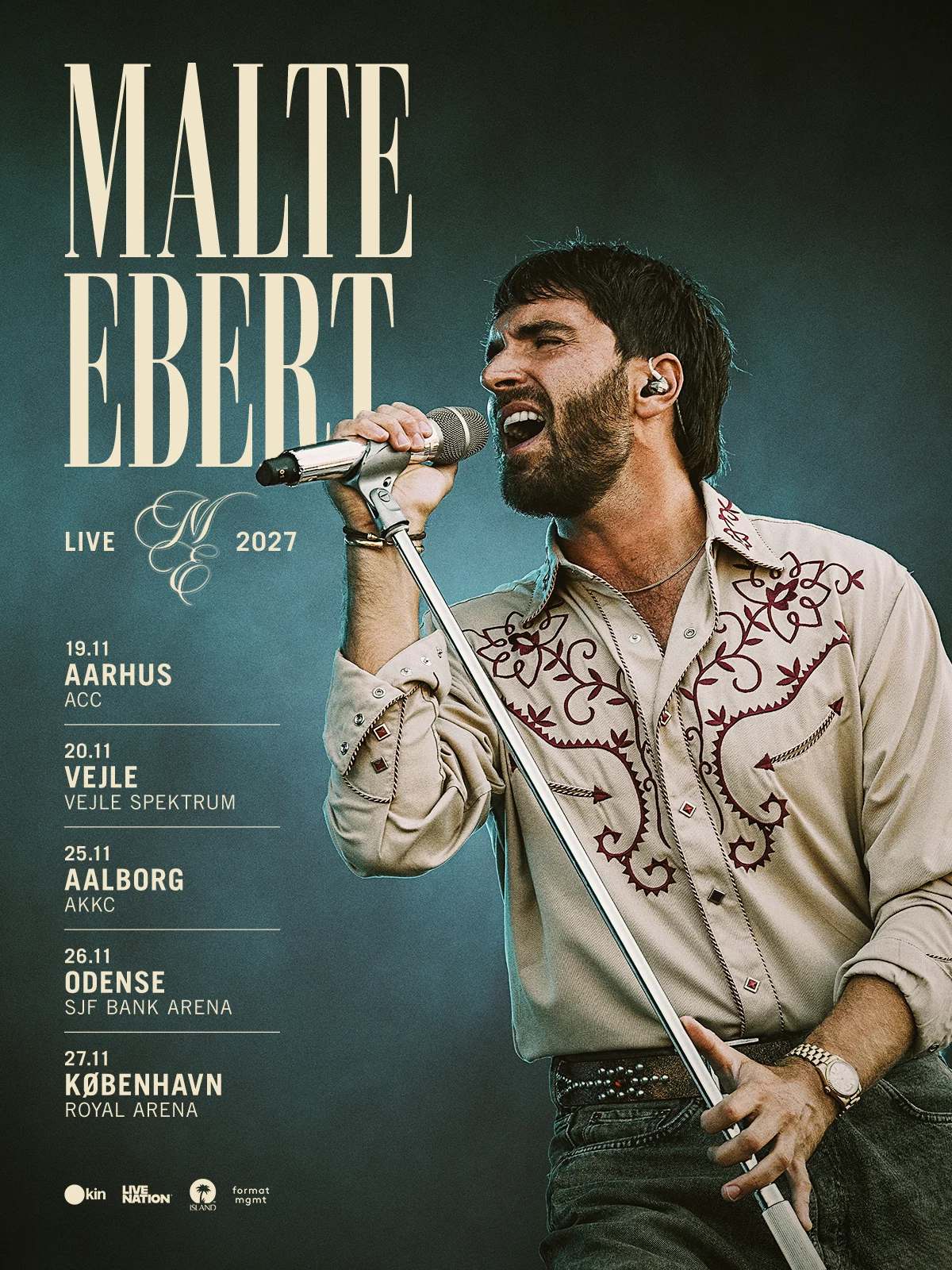 Malte Ebert | tour artwork