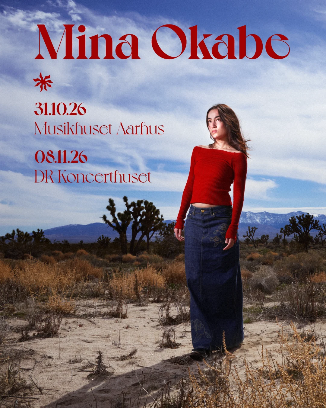 Mina Okabe | tour artwork