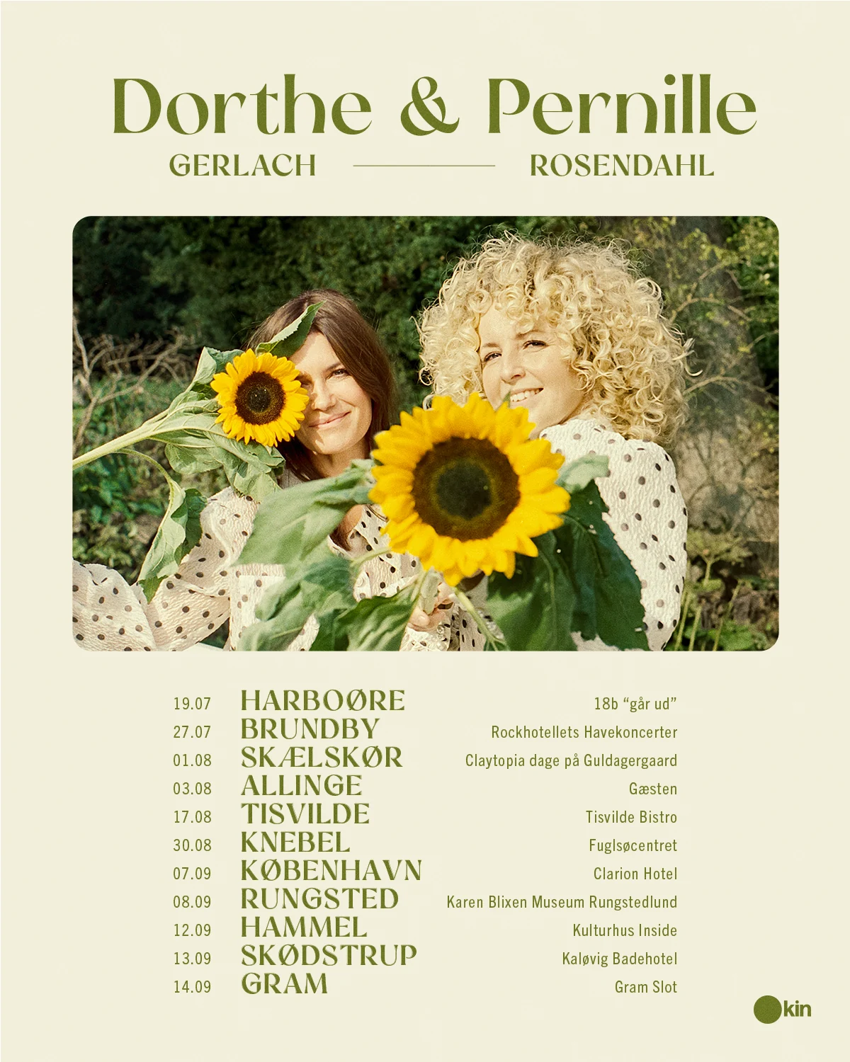 Dorthe Gerlach & Pernille Rosendahl | tour artwork
