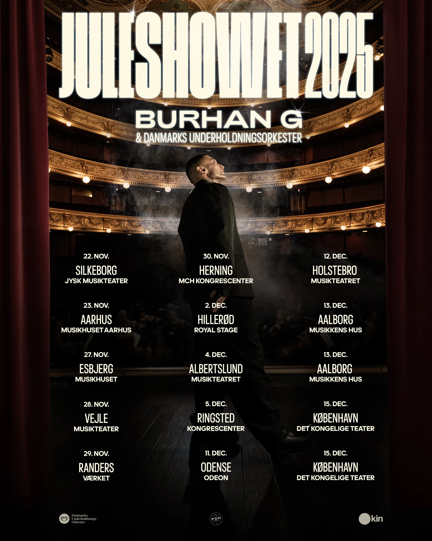 Juleshowet | tour artwork